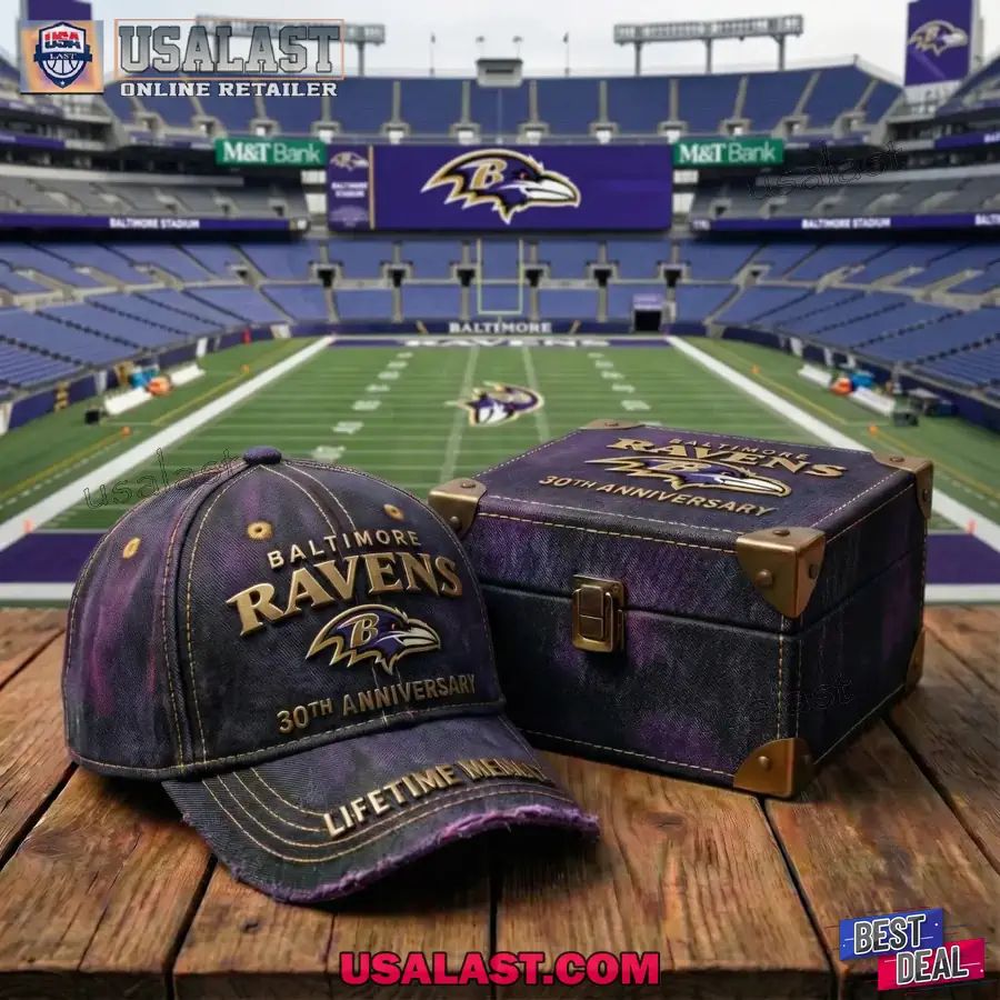 Baltimore Ravens 30th 1996-2026 Baseball Cap