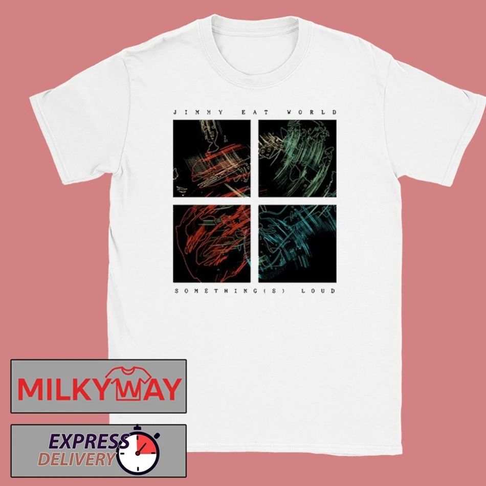 Something Loud Quad Jimmy Eat World New T-Shirt