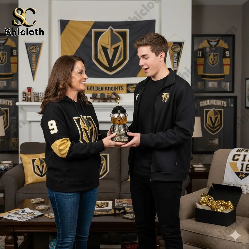 Vegas Golden Knights Anniversary Bear Cup