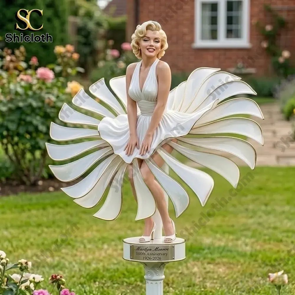Marilyn Monroe 100th Anniversary Garden Wind Spinner