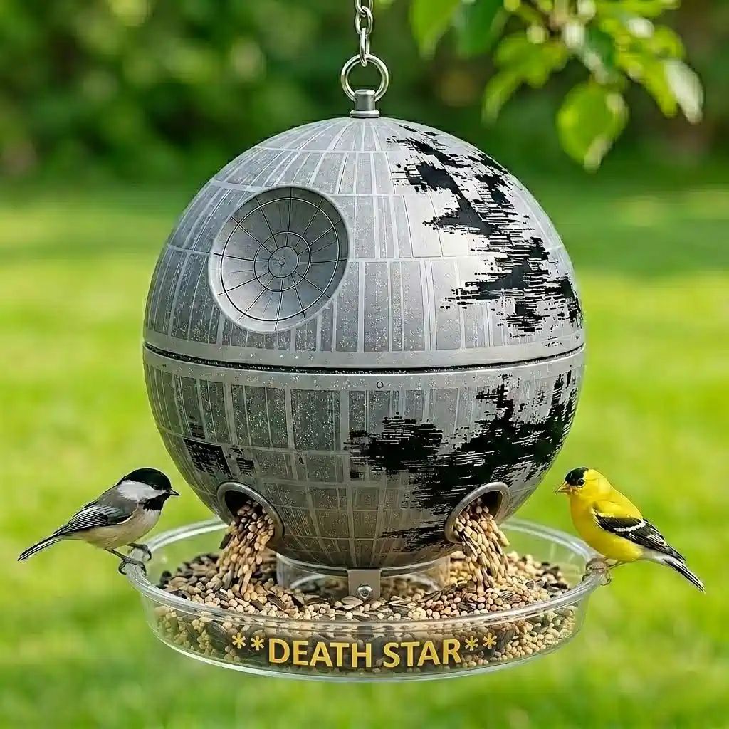 Death Star Bird Feeder Pop Figure