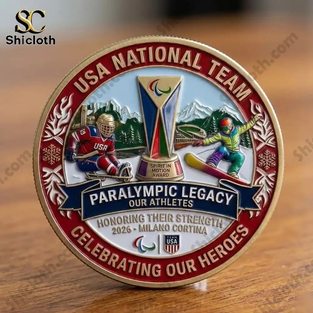 USA National Team Paralympic Legacy Commemorative Coin