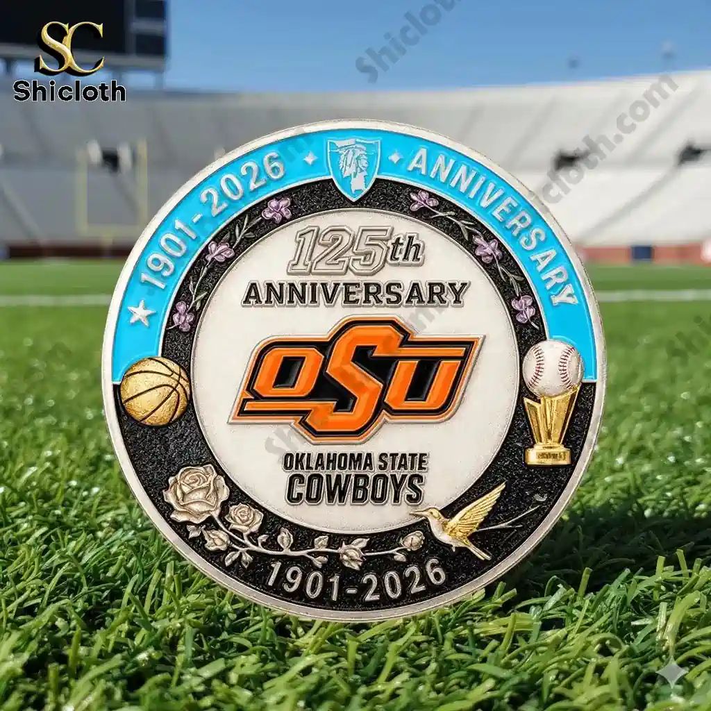 Oklahoma State Cowboys 125th Anniversary Commemorative Coin