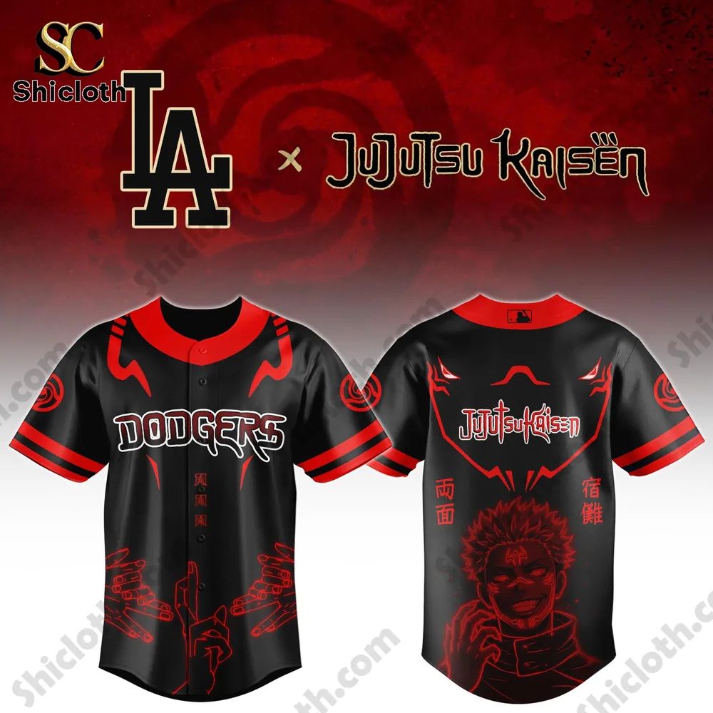 Los Angeles Dodgers x Jujutsu Kaisen Edition 2026 Jersey
