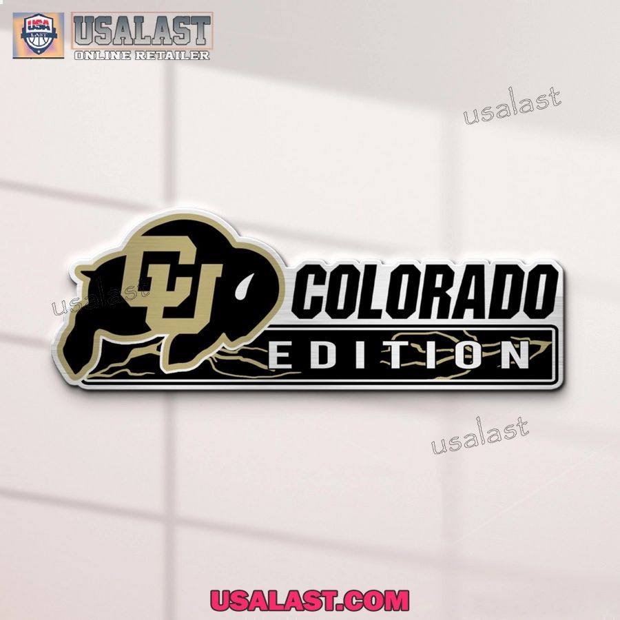 Colorado Buffaloes Edition 3D Car Emblem Badge
