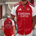 Arsenal FC Premier League Champions 2025-26 Button-Down Shirt