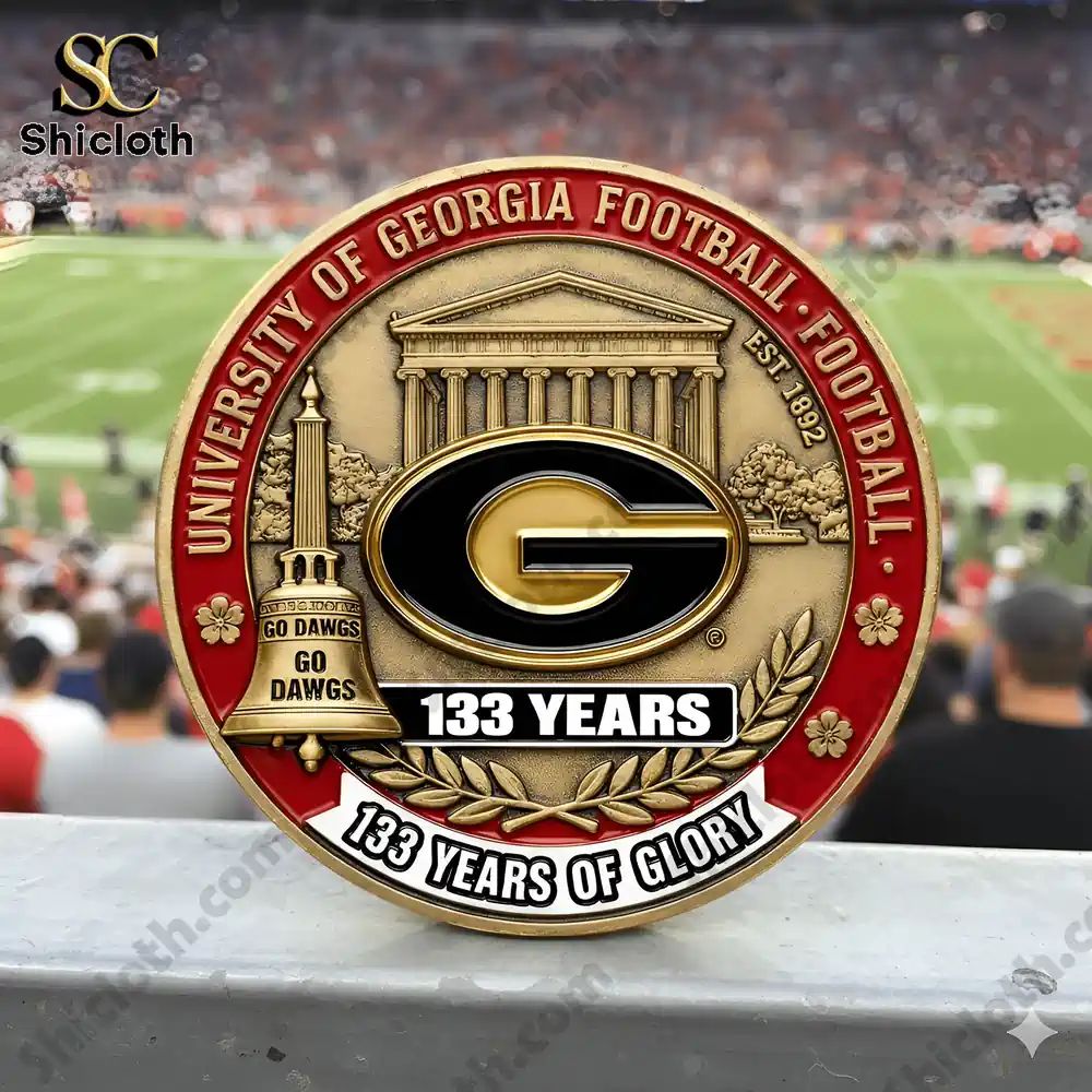 Georgia Bulldogs Football 133rd Anniversary Commemorative Coin
