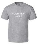 CUSTOM Personalized TEXT ANY COLOR Name Business Name Family Event TEAM T-SHIRT