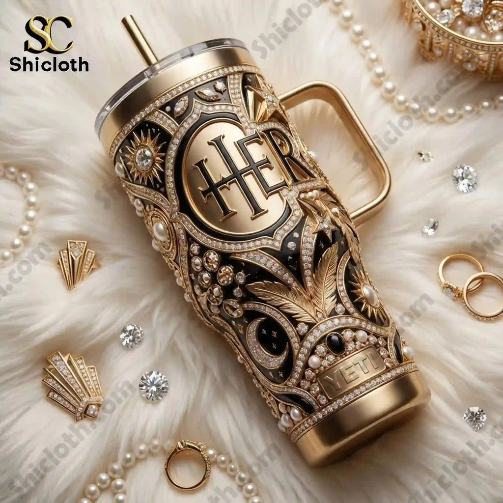Cher Singer 40oz Tumbler With Handle