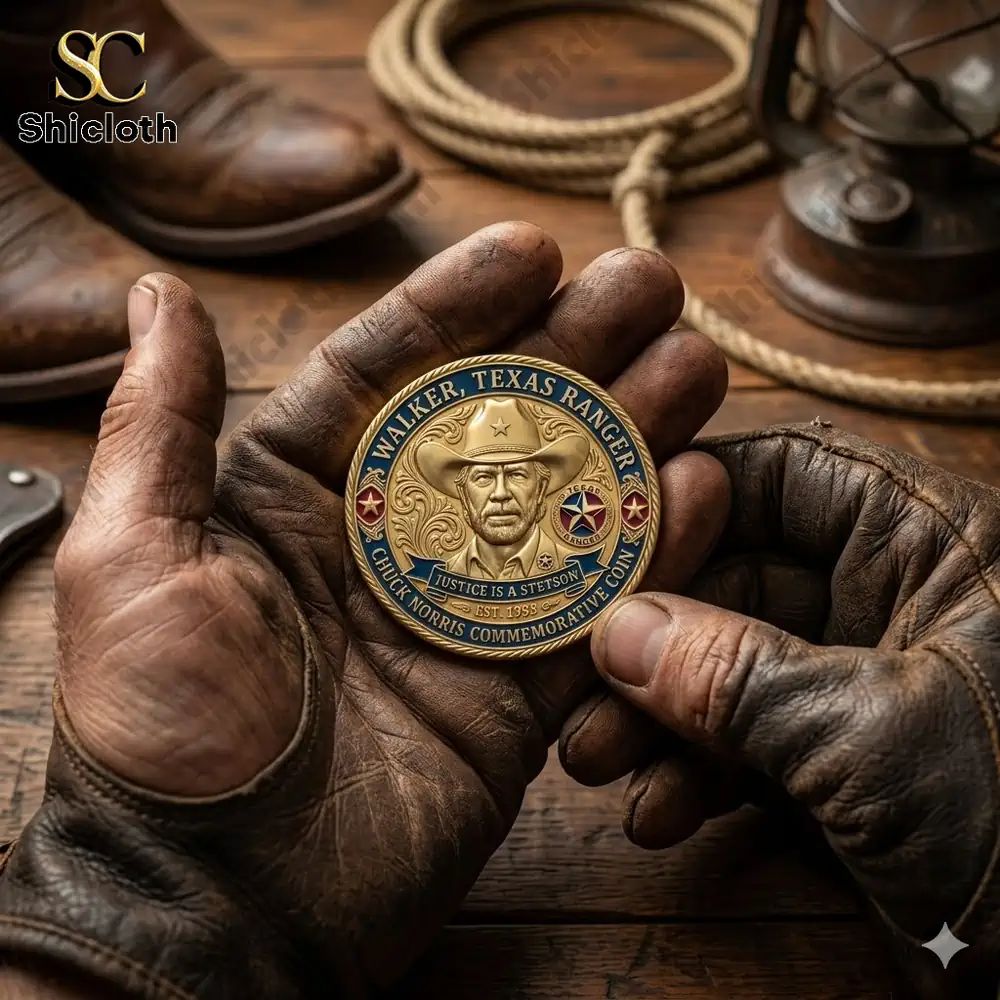 Chuck Norris Walker Texas Ranger Premium Commemorative Coin