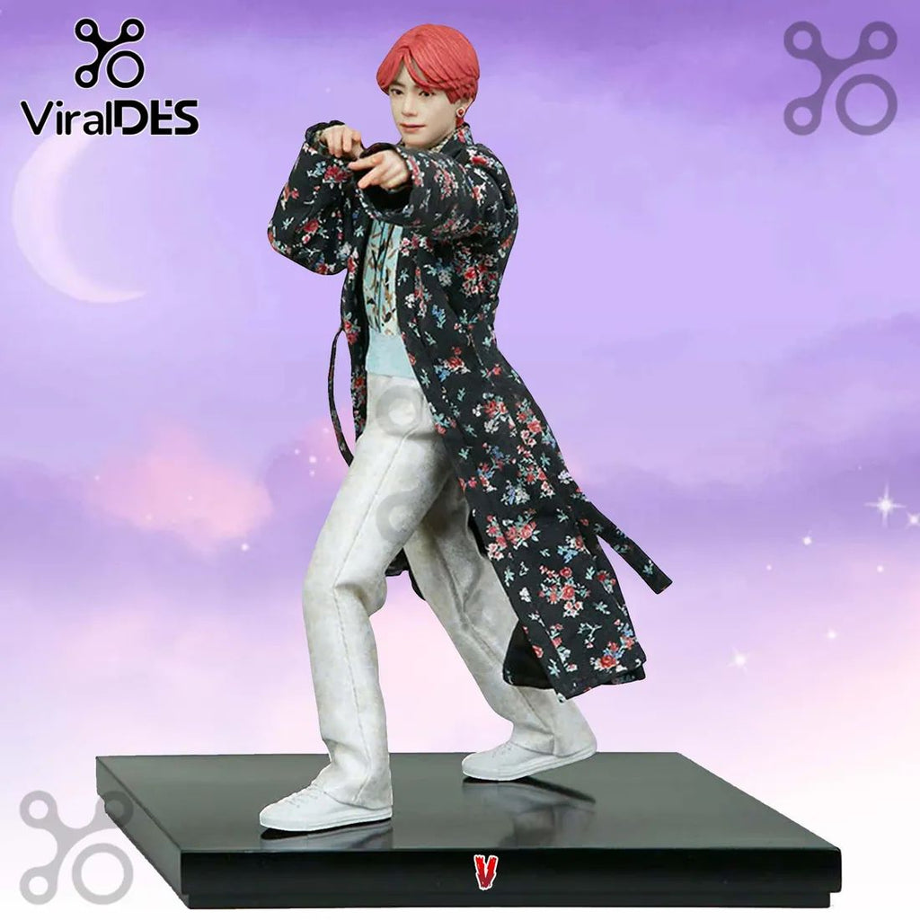 BTS V Floral Trench Coat Acrylic Plaque
