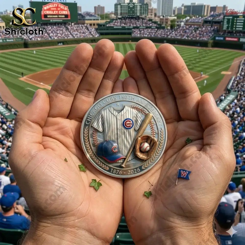 Seller Chicago Cubs 150th Anniversary Commemorative Coin