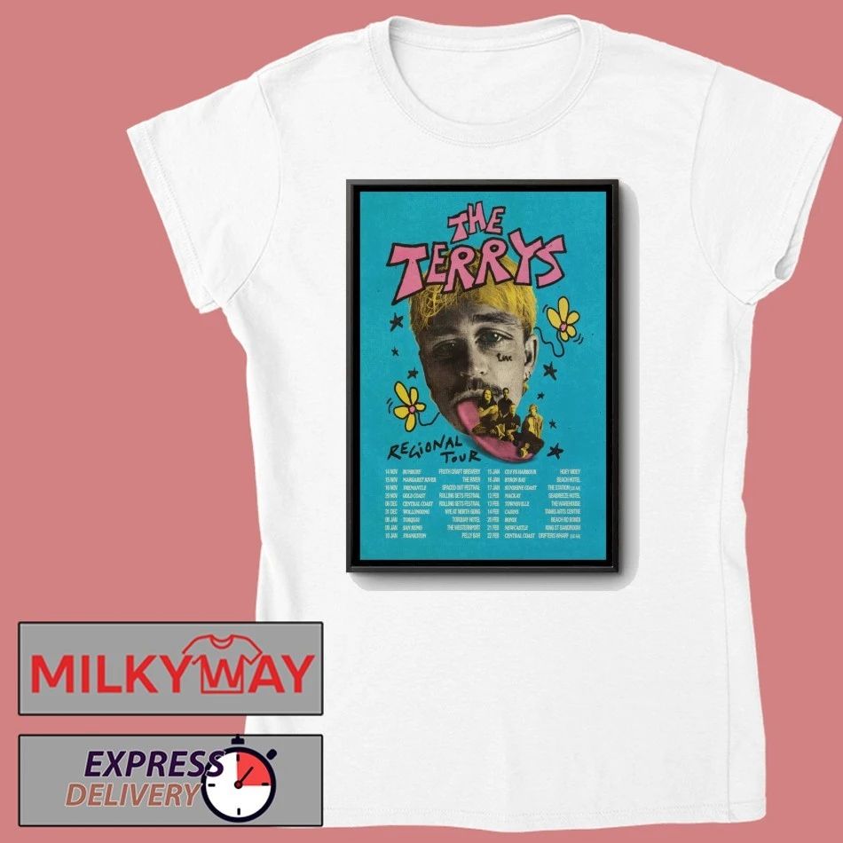 The Terrys Regional 25-26 Tour Poster shirt