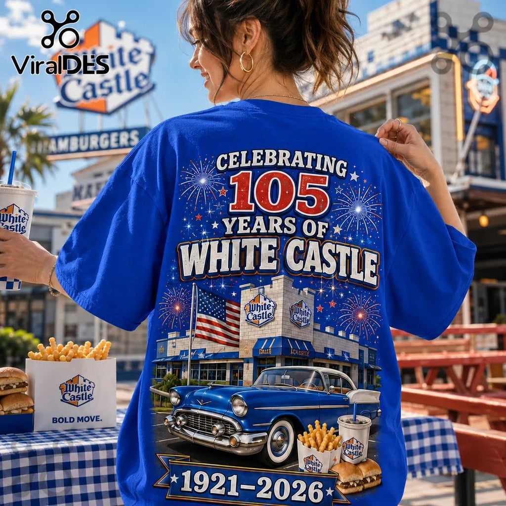 White Castle 105th Anniversary Royal Blue T-Shirt