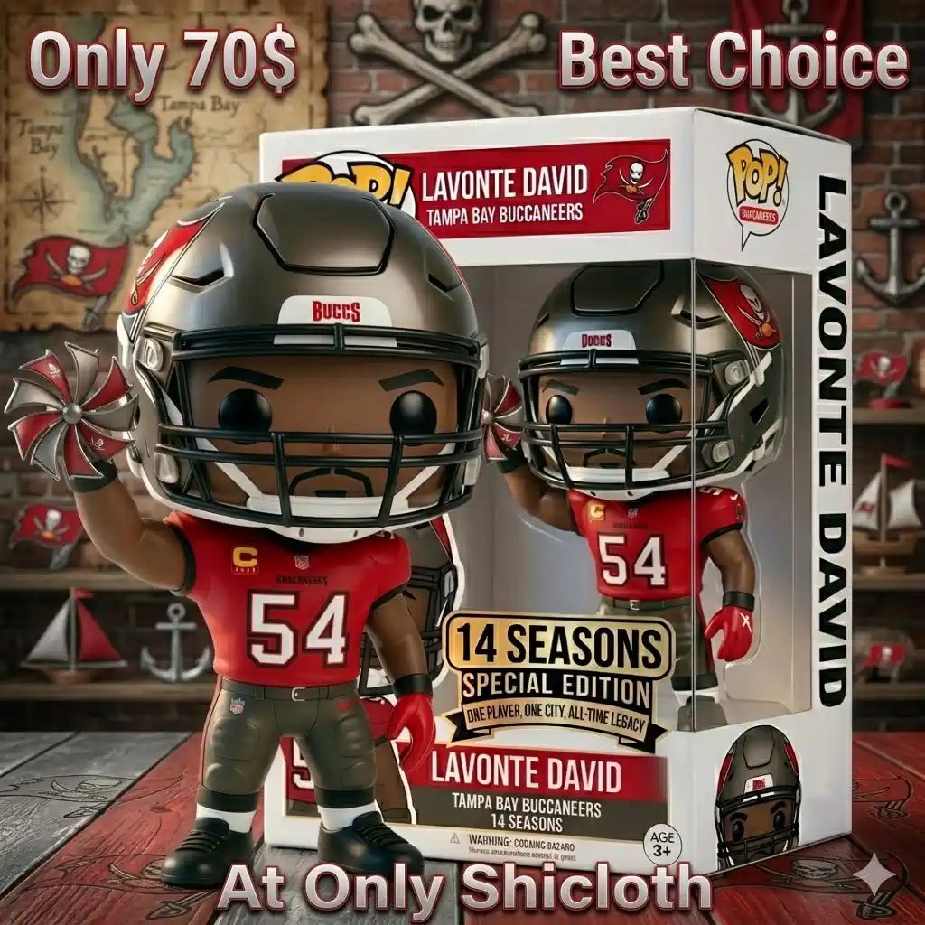 Lavonte David Tampa Bay Buccaneers 14 Seasons Special Edition Pop! Figure