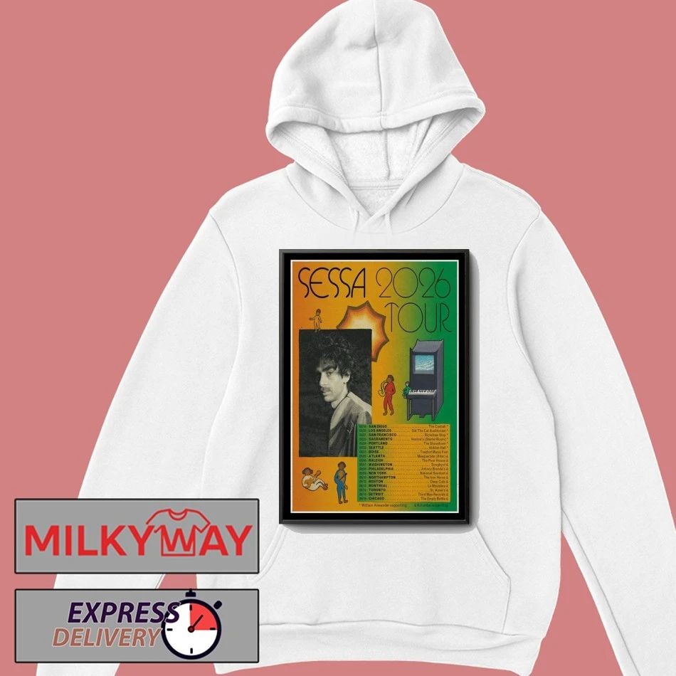 Sessa America and Canada Tour 2026 Poster shirt