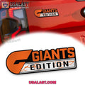 GWS Giants Edition Custom 3D Car Badge Sticker