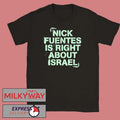 Nick Fuentes Right About Israel T-Shirt