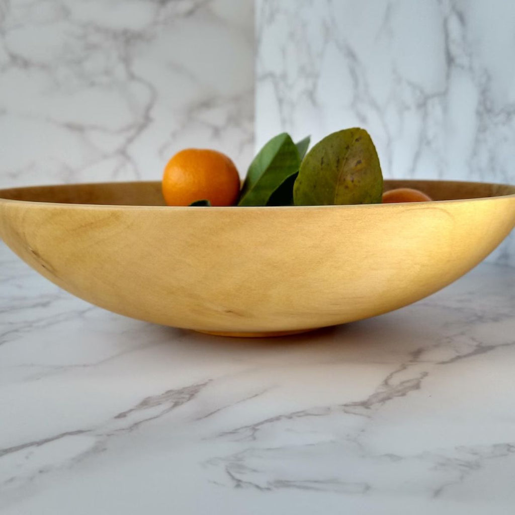 Hand-Turned Pistachio Wood Bowl – Thin, Hard & Distinctive