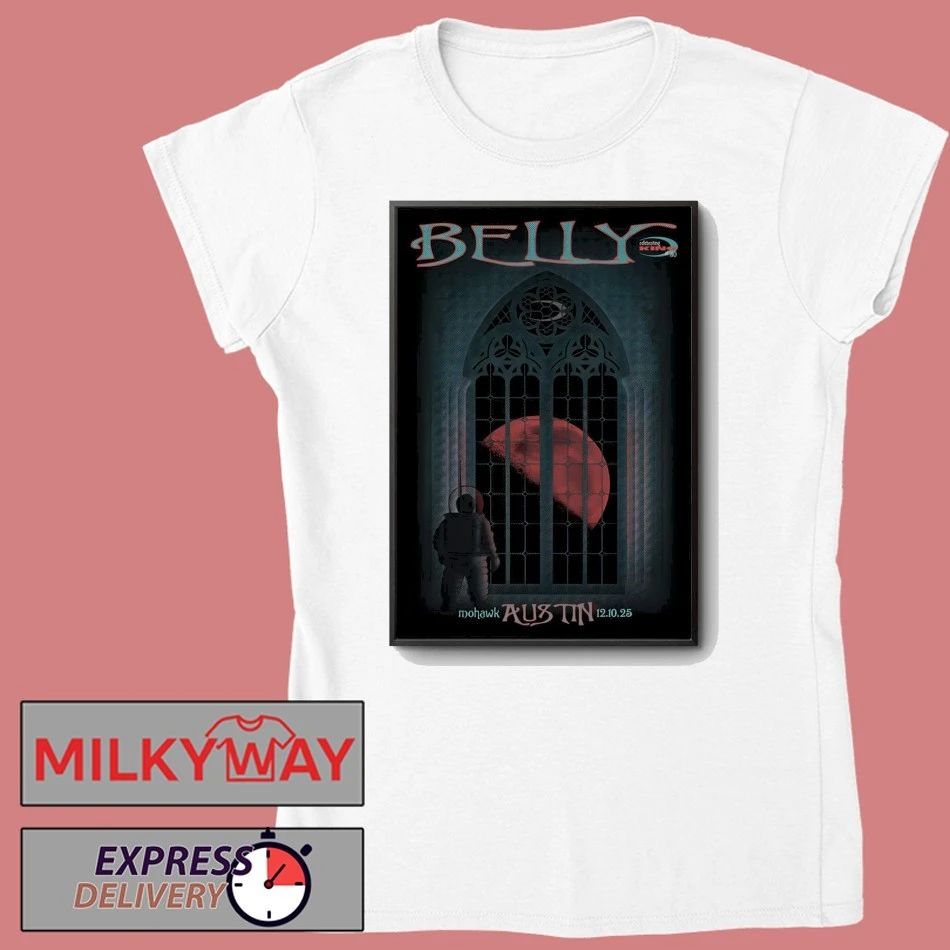 Belly 12.10.2025 Austin TX Poster shirt