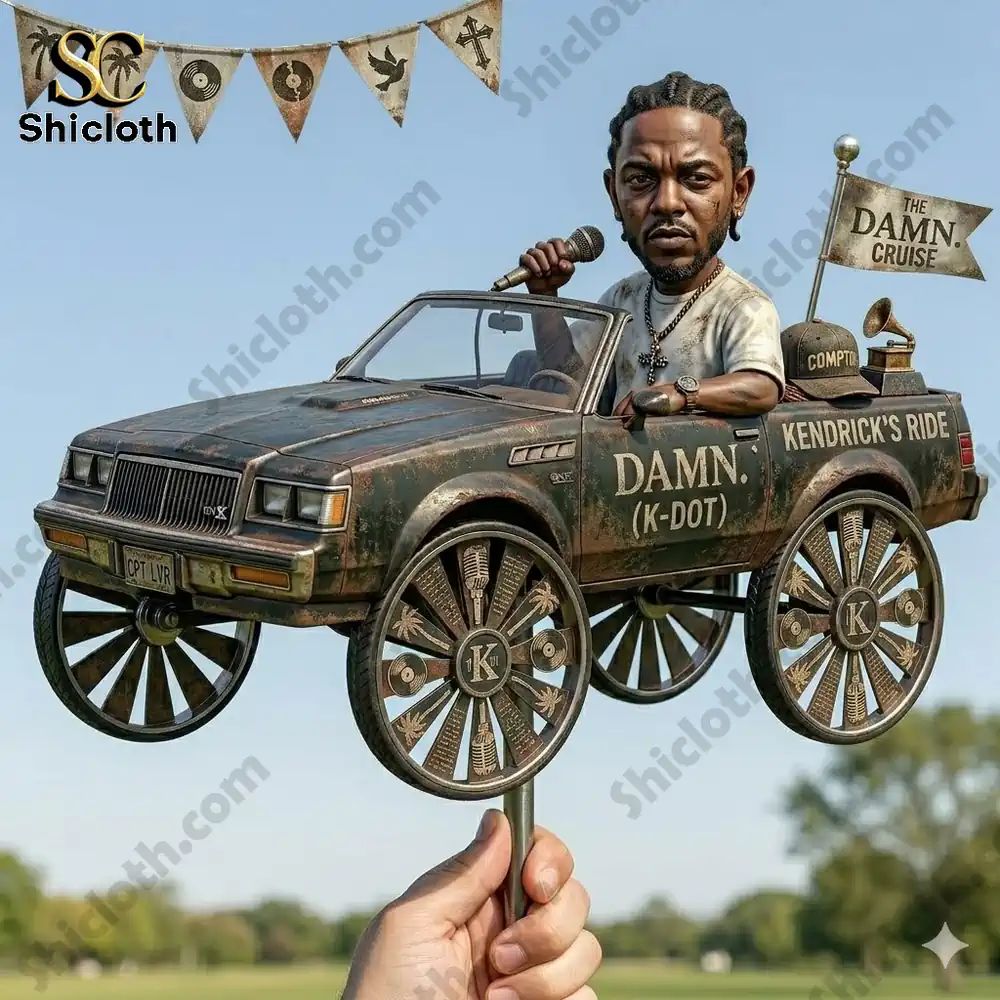 Kendrick Lamar x Buick GNX 1987 Wind Spinner For Garden