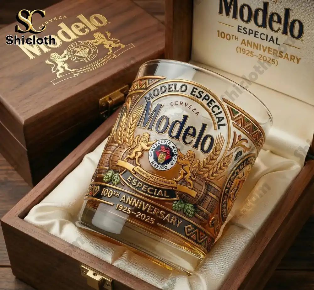 Modelo Especial 100th Anniversary Commemorative Whiskey Glass