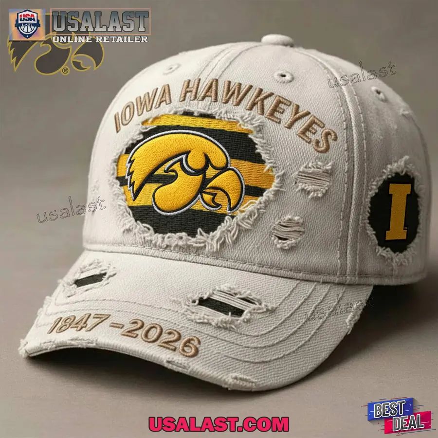 Iowa Hawkeyes 79th Anniversary 1847-2026 Baseball Cap