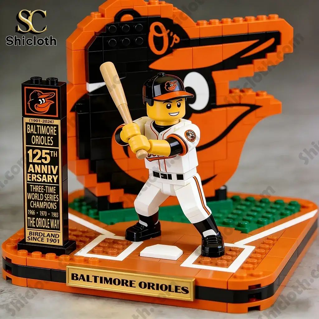 Baltimore Orioles 125th Anniversary Brick Edition