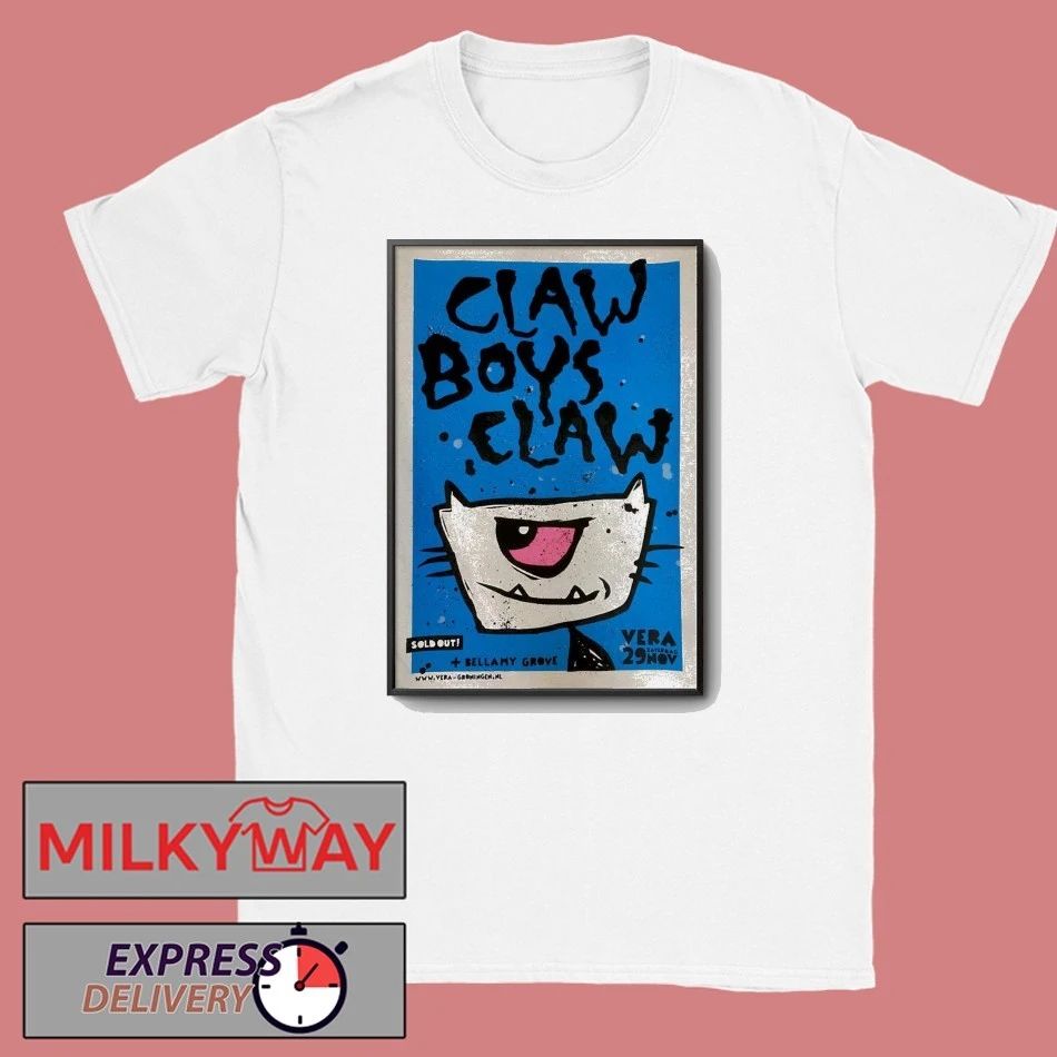 Claw Boys Claw Groningen NL, November 29 2025 Poster shirt