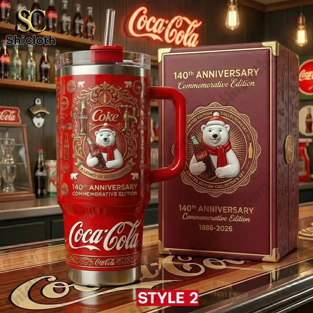 Cola 140th Anniversary Insulated Tumbler Cup