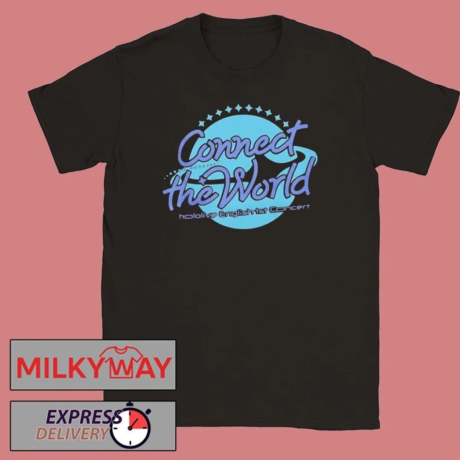 Connect The World Hololive English 1st Concert Shirt