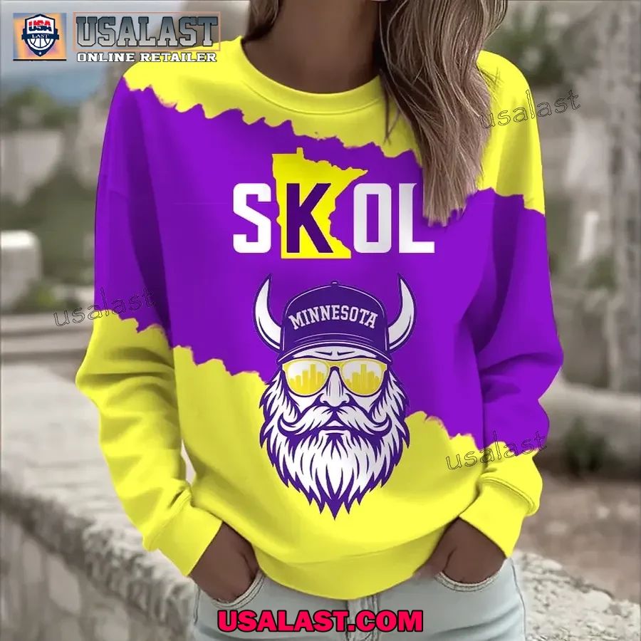 Minnesota Viking Skol Casual Sweatshirt