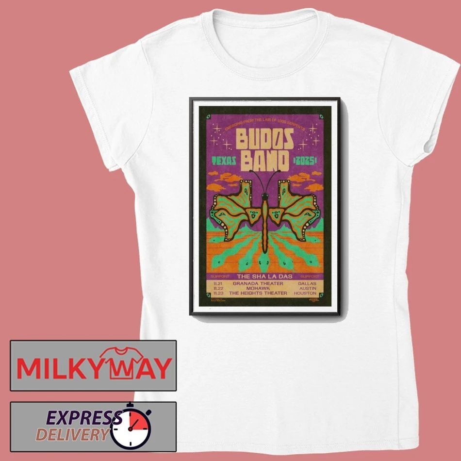 Budos Band Texas 2025 Poster shirt