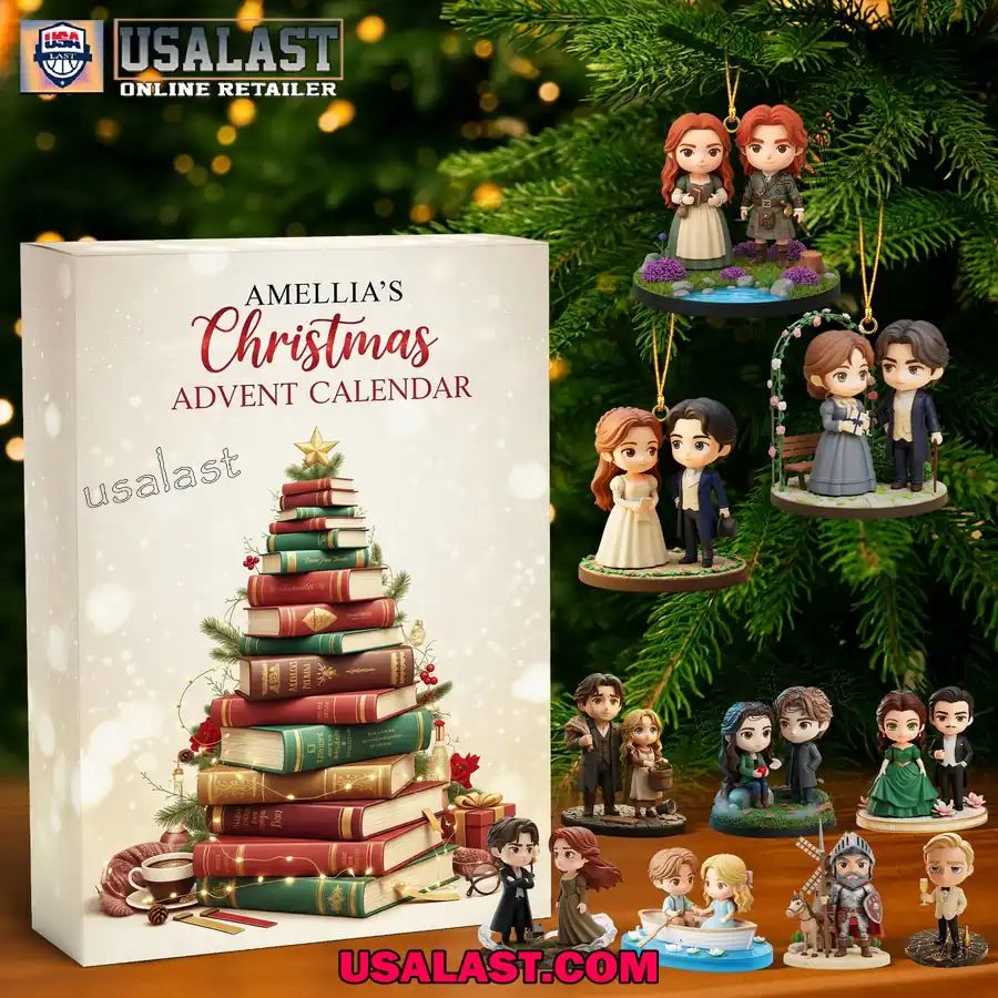 Personalized Literary Magic Christmas Advent Calendar