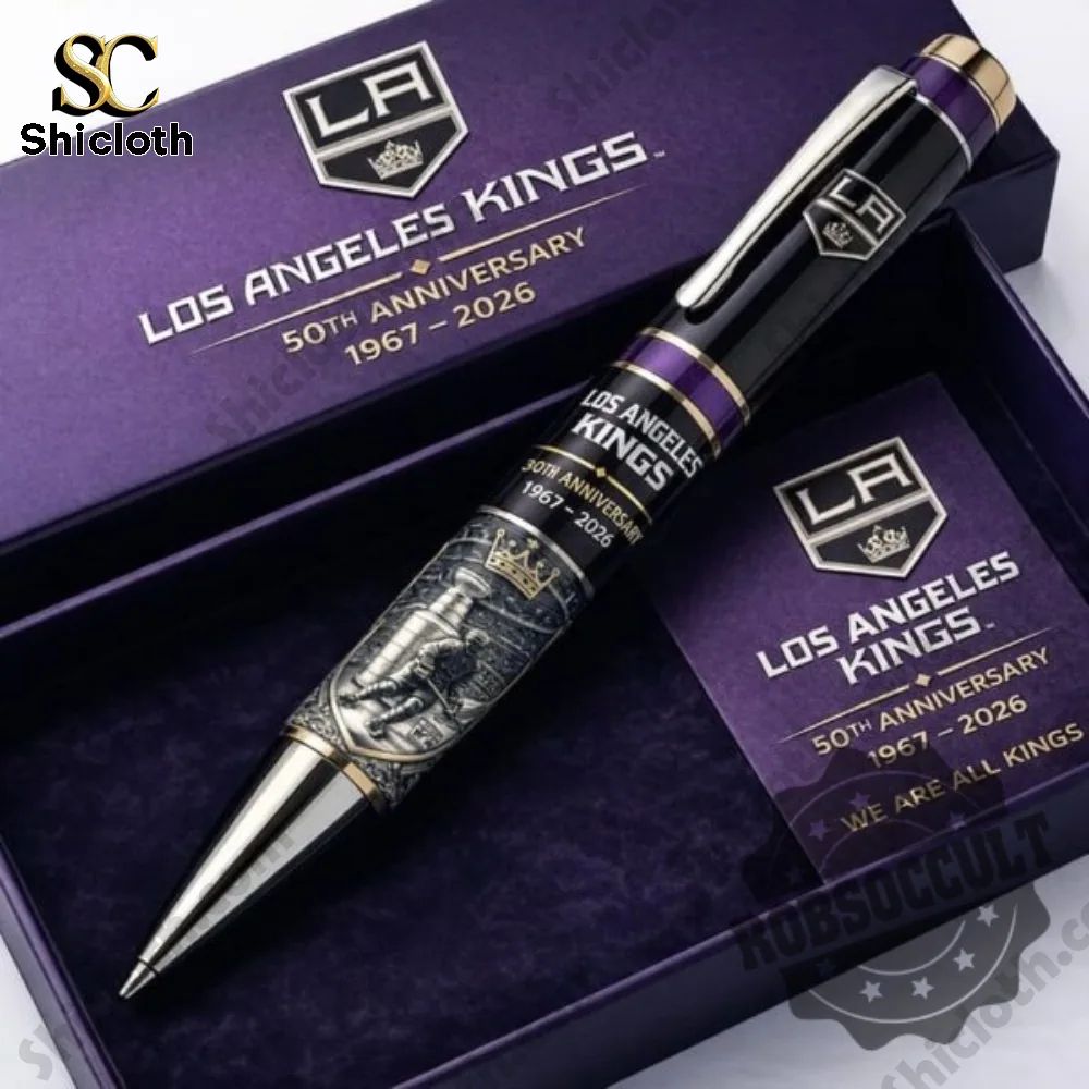 Hockey Team Los Angeles Kings 50Th Anniversary Pen