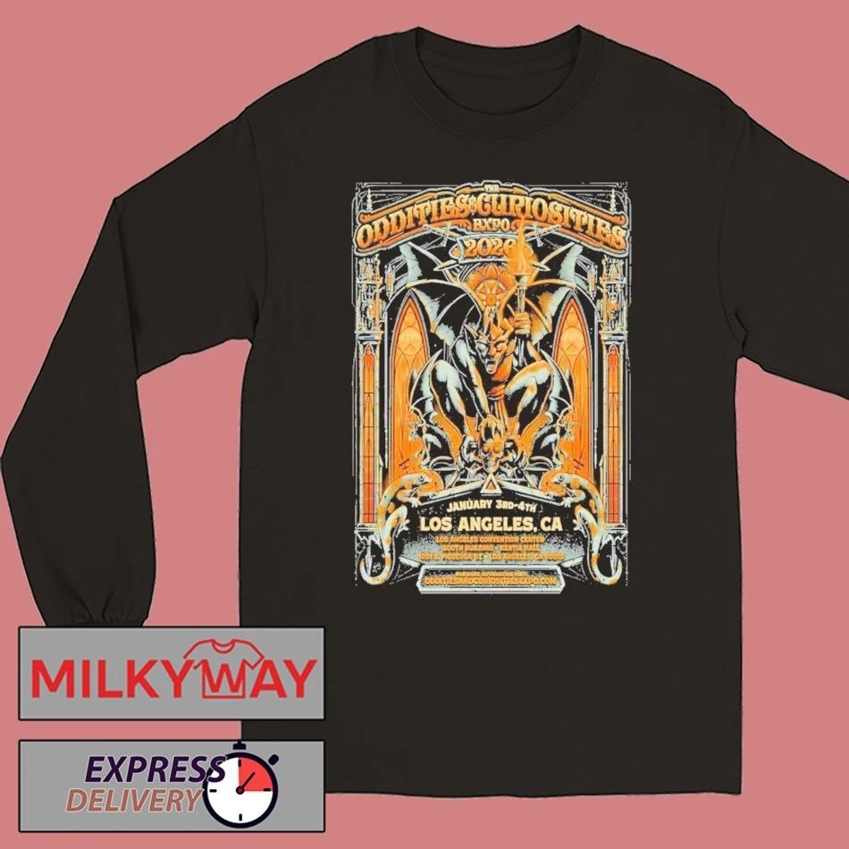 Oddities And Curiosities Expo Event Los Angeles On Jan 3-4 2026 Poster shirt