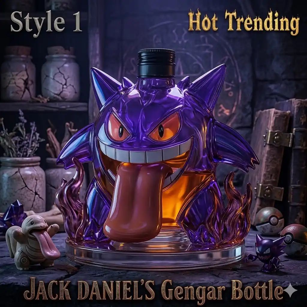 Jack Daniels Gengar Bottle