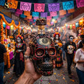 Death Wish Coffee World’s Strongest Coffee Tequila Skull Bottle
