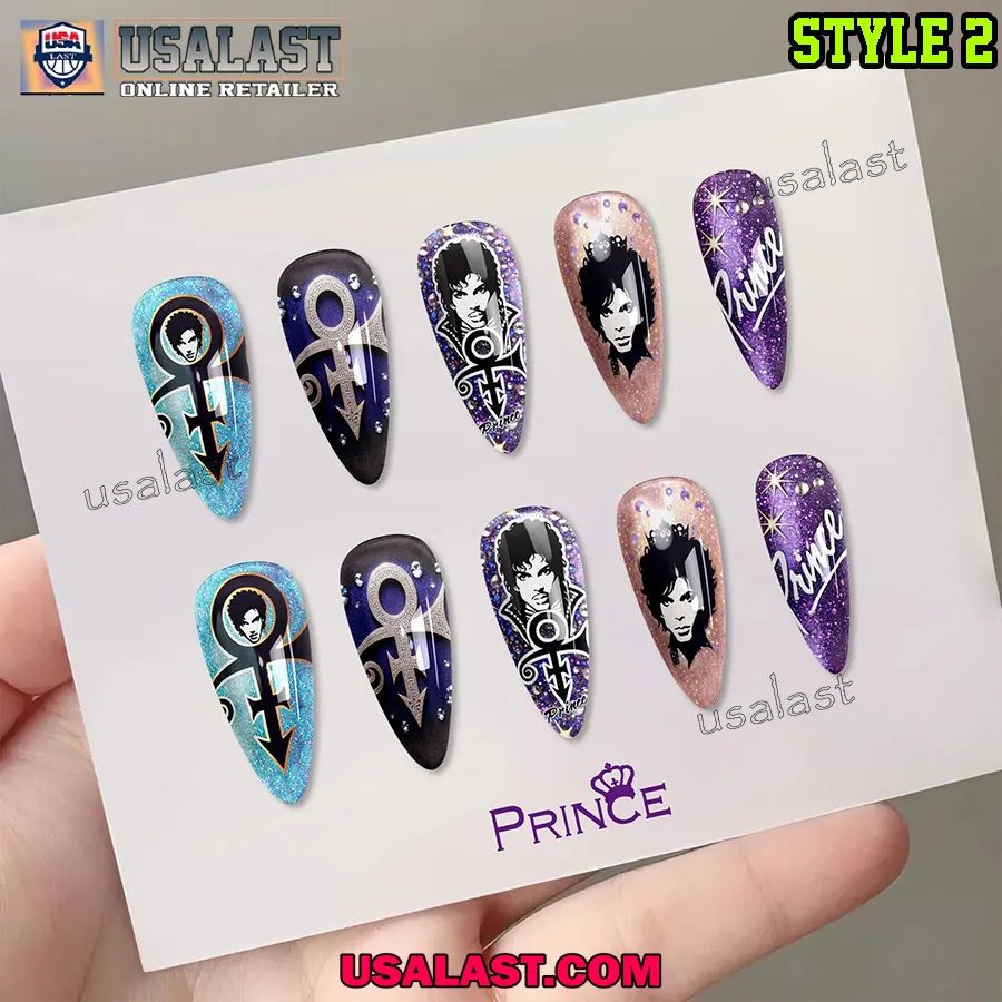 Prince Custom Acrylic Nails Art