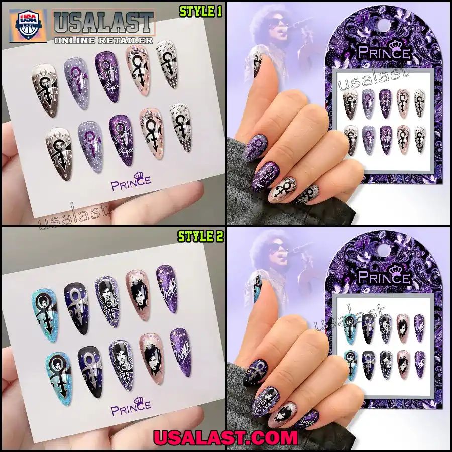 Prince Custom Acrylic Nails Art