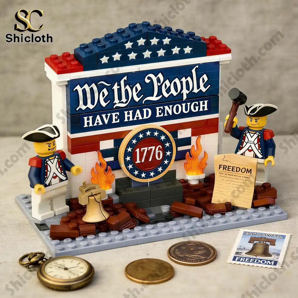 We the People Have Had Enough 1776 Commemorative Brick Set