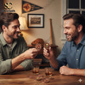 Old Bastards Baseball Club Swing Hard, Drink Harder Coin