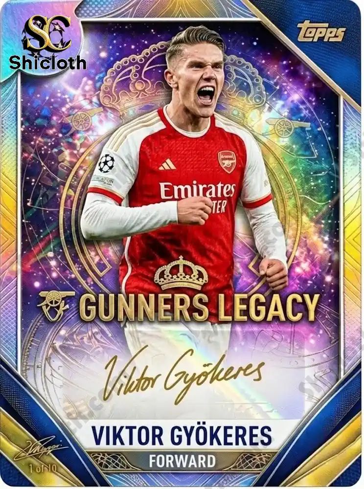 Arsenal F.C. 140th Anniversary Topps Legacy Collection Ultra Premium