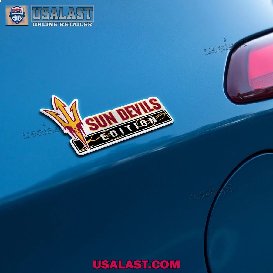 Arizona State Sun Devils Edition 3D Car Emblem Badge