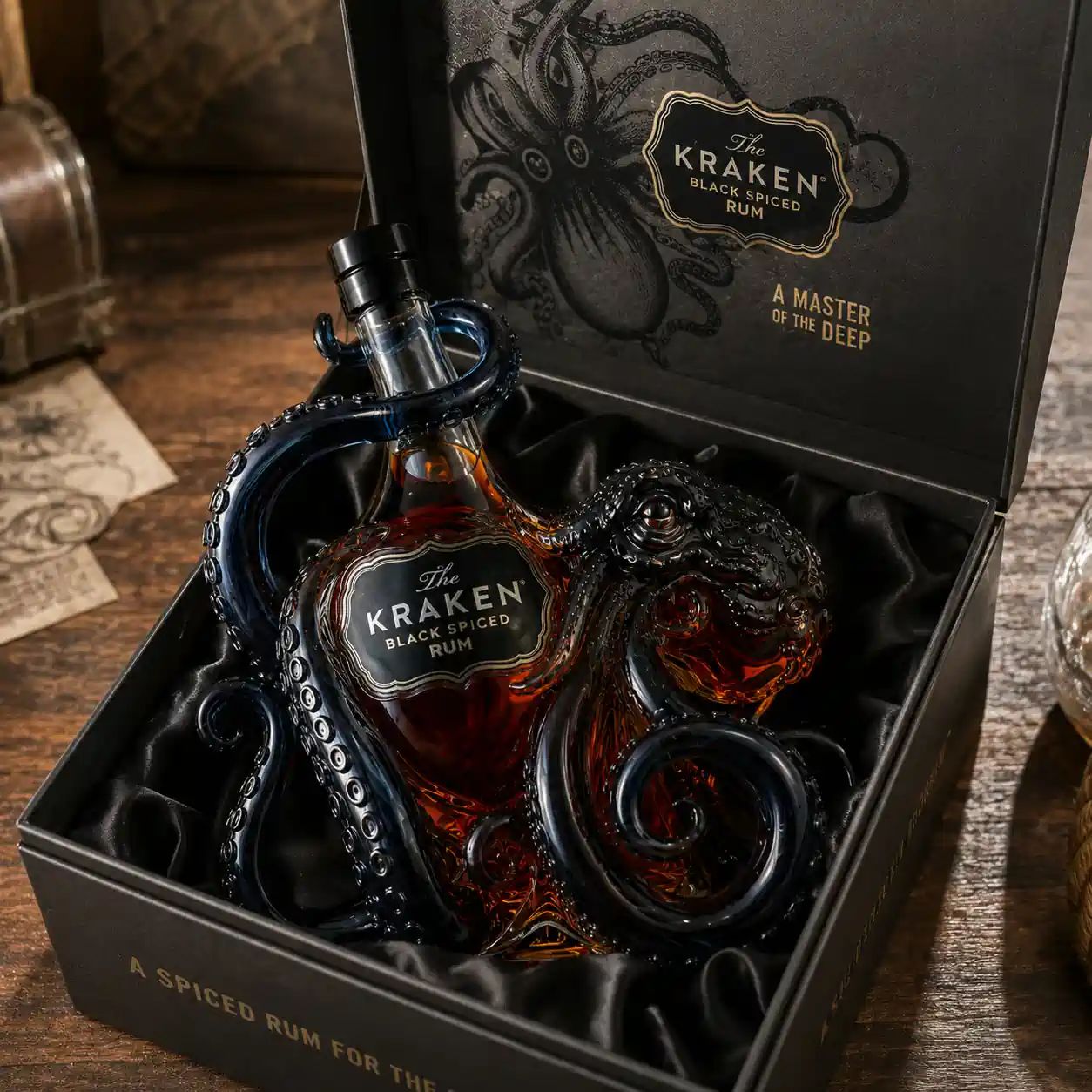 The Kraken Rum Edition 3D Octopus Bottle Autralia