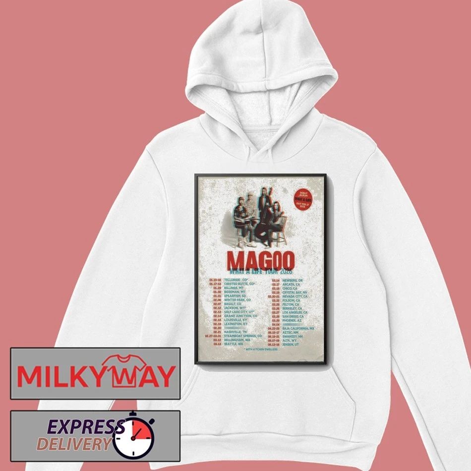 Magoo 2026 What A Life Tour Poster shirt