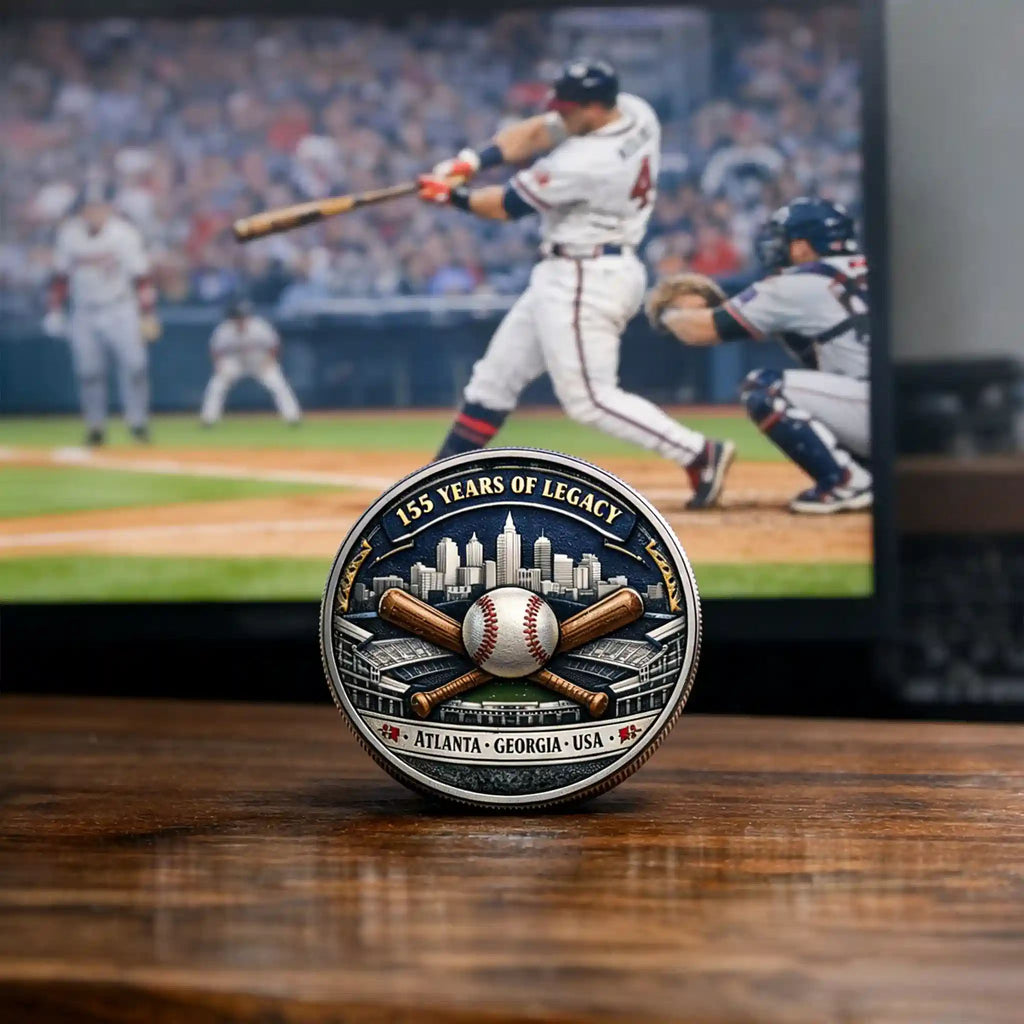Atlanta Braves 155 Years Legacy Commemorative Coin