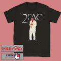 2pac White Suit Layered New Shirt