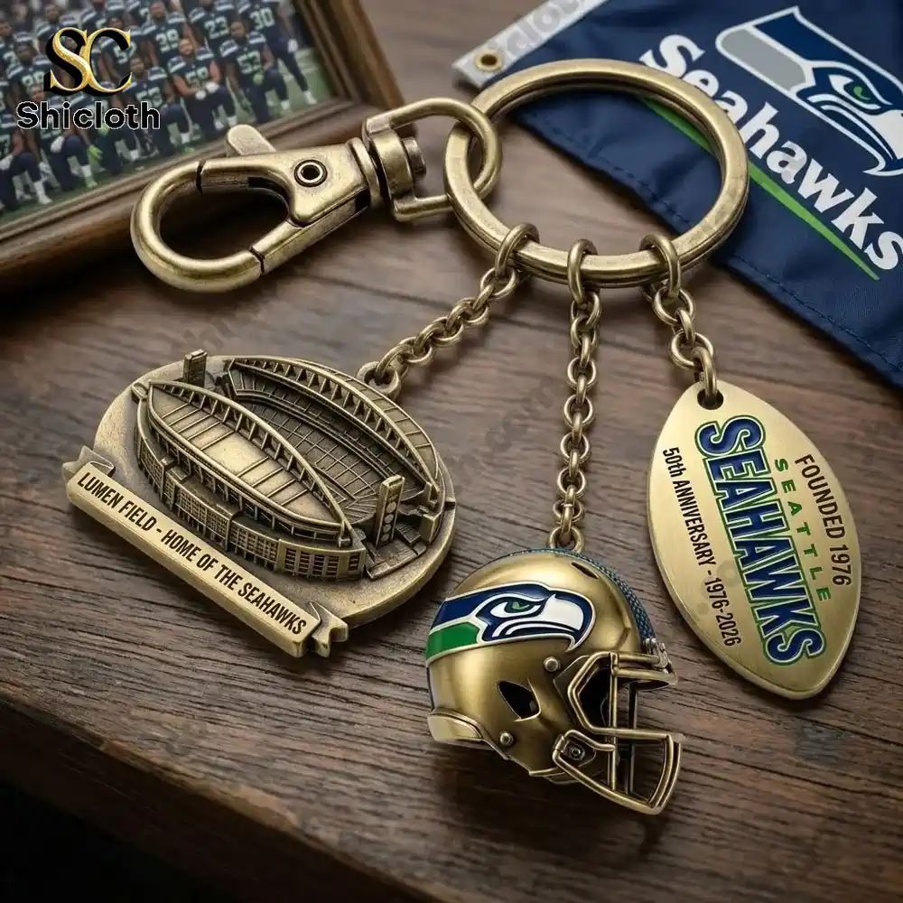 12th Man Keepsake 50th Anniversary Limited Edition Keychain