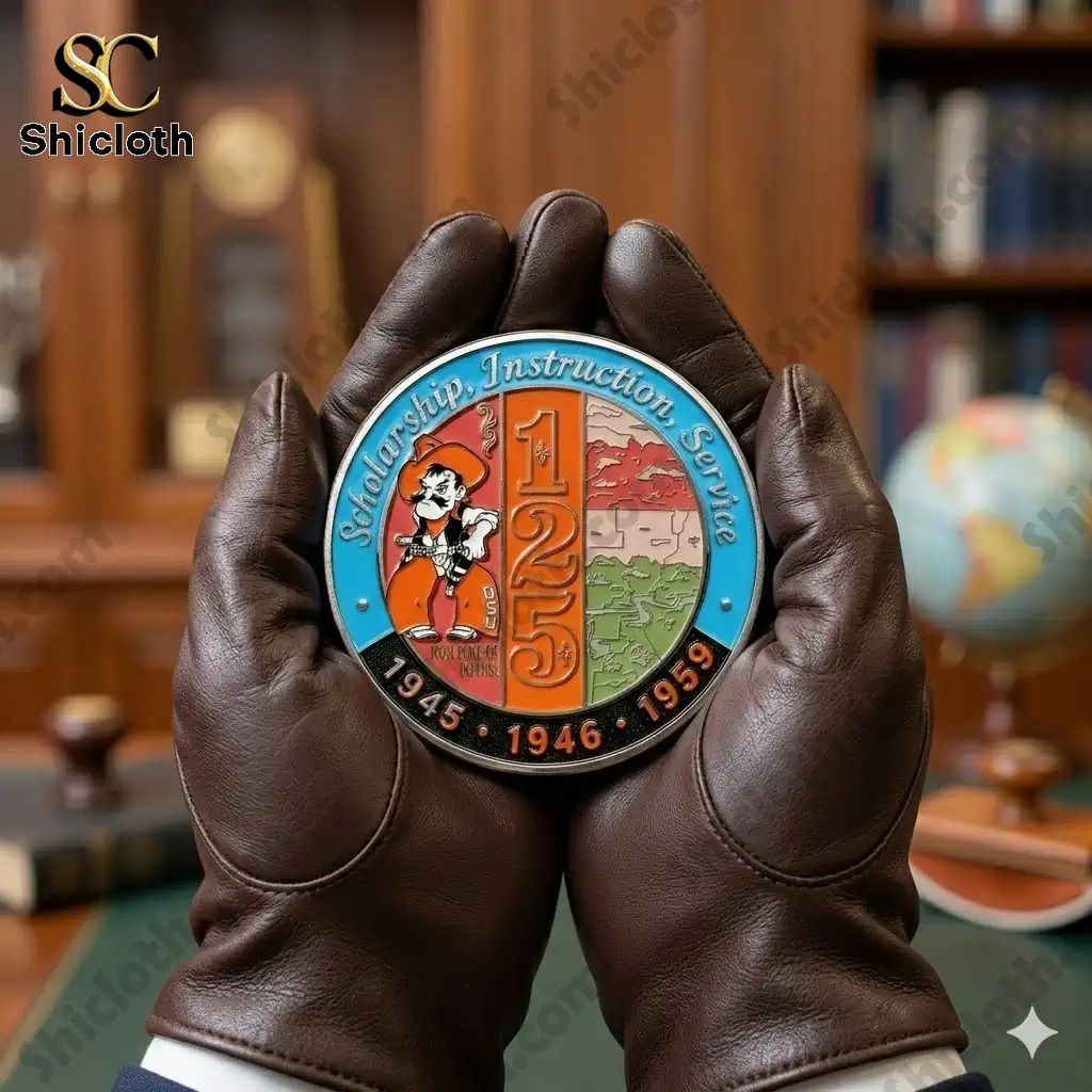 Oklahoma State Cowboys 125th Anniversary Commemorative Coin